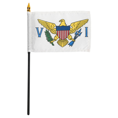 Virgin Islands flag 4 x 6 inch