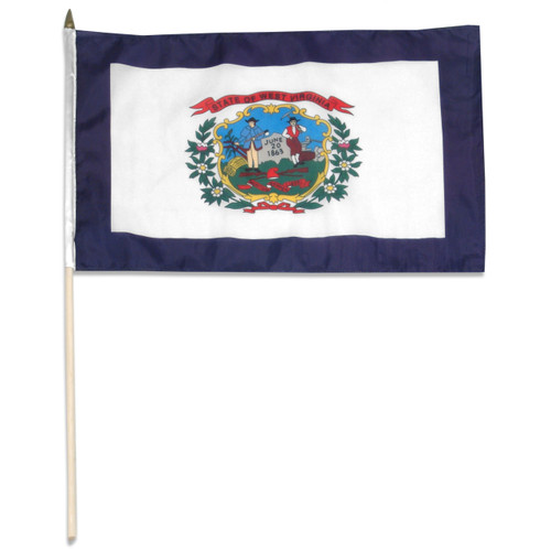 West Virginia flag 12 x 18 inch