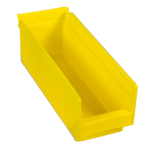 Heavy Duty Yellow Stackable Plastic Storage Bins 11.25" x 4"x 4"- PB316