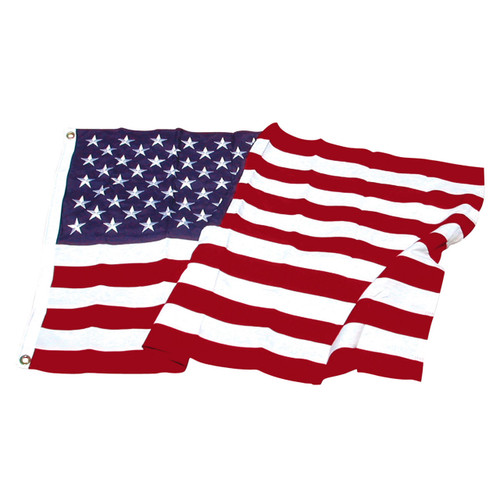 4ft x 6ft Super Tough Knitted Polyester American Flag - US Made
