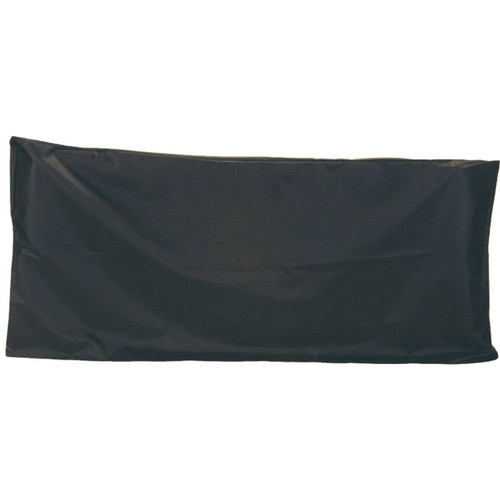 72" Black Log Rack Cover - A914-COVER