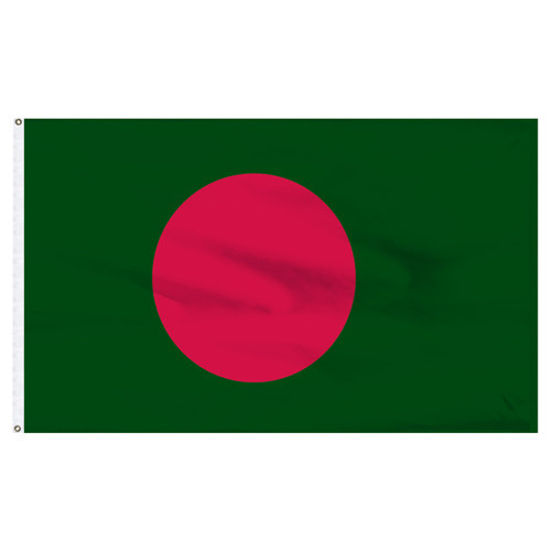 4ft x 6ft Bangladesh Nylon Flag