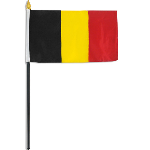 Belgium flag 4 x 6 inch