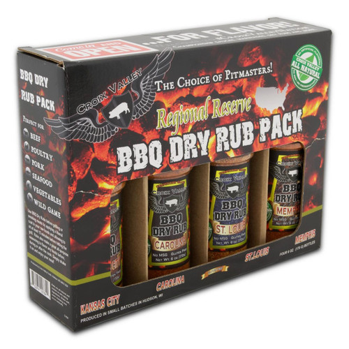 Croix Valley Regional BBQ Rub Gift Pack