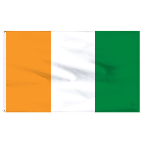 Cote d Ivoire 4ft x 6ft Nylon Flag