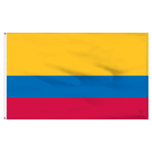 Colombia Flag 5ft x 8ft Nylon