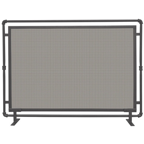Single Panel Olde World Iron Industrial Style Screen