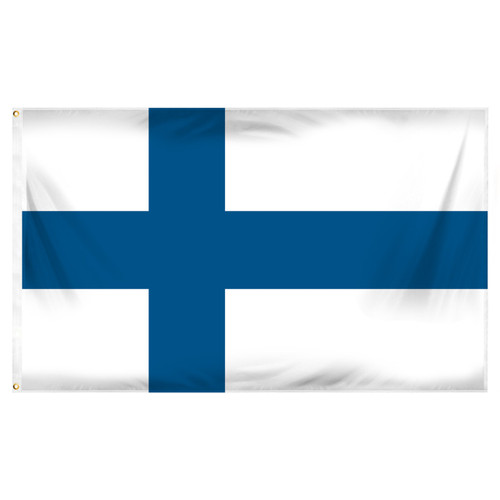 Finland 3ft x 5ft Printed Polyester Flag