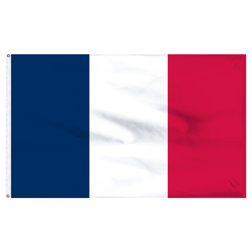France Flag 5ft x 8ft Nylon