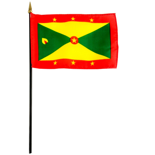 Grenada 4in x 6in Flag