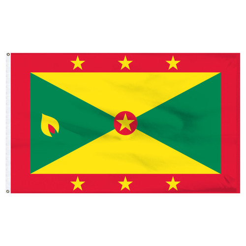 4ft x 6ft Grenada Nylon Flag