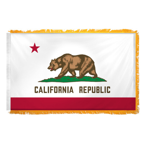 Super Tough Indoor California Nylon Flag 3ft x 5ft