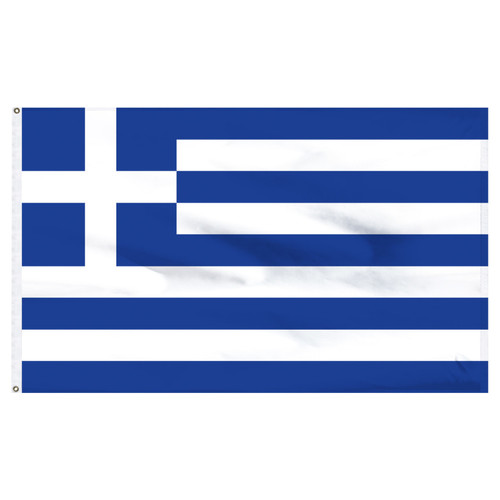 Greece 5ft x 8ft Nylon Flag