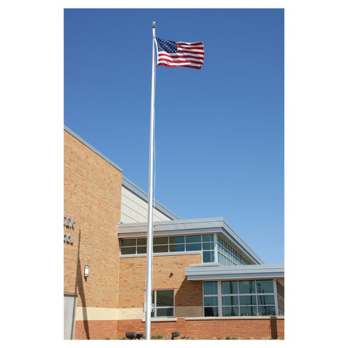 70-Foot Architectural Series EC70 Satin Flagpole