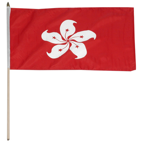 Hong Kong flag 12 x 18 inch
