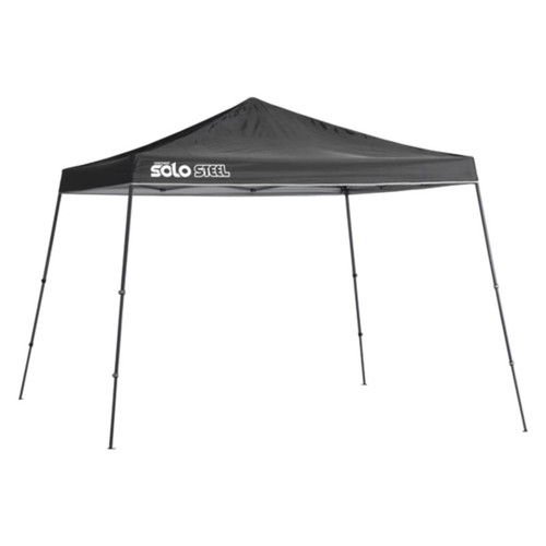 Solo Steel 90 11' x 11' Slant Leg Canopy - Black