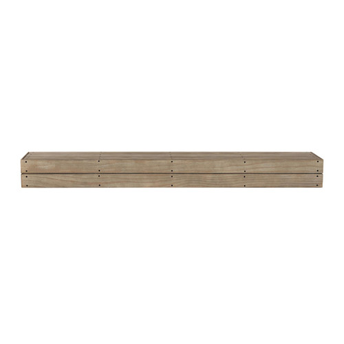 60" Cades Cove Pallet Fireplace Shelf by Pearl Mantels - Fontana Finish