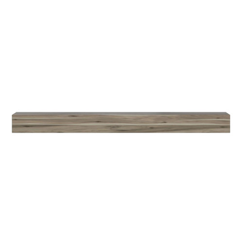 48" Acacia Fireplace Shelf by Pearl Mantels - Weathered Gray Finish