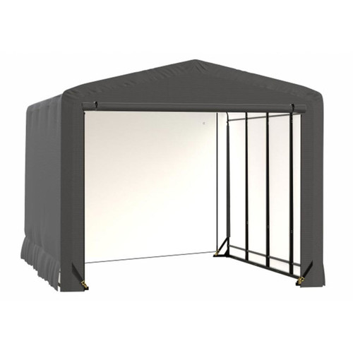 ShelterTube 12' x 18' x 10' Wind & Snow-Load Rated Garage - Gray