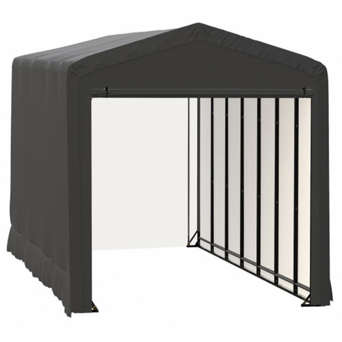 ShelterTube 14' x 32' x 16'  Wind & Snow-Load Rated Garage - Gray