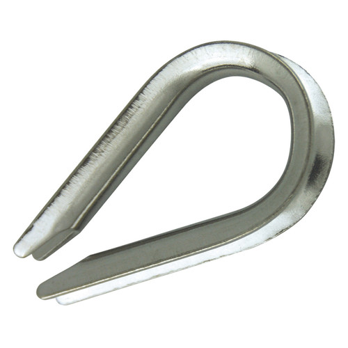 Zinc Plated Cable & Rope Thimble - For 5/16" Diameter