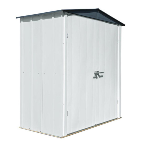 Spacemaker 6' x 3' Patio Shed - Flute Gray and Anthracite