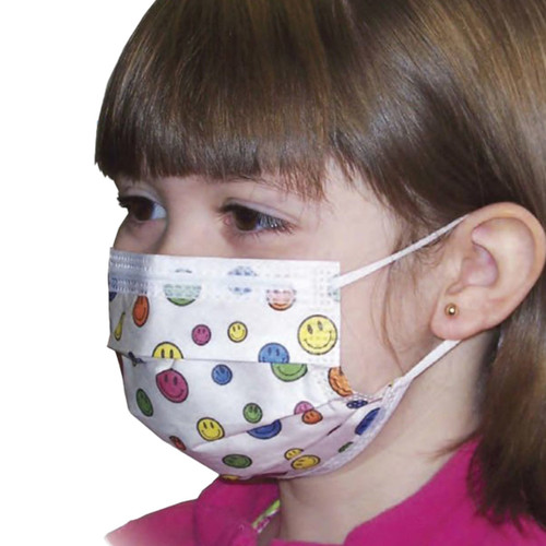 Precept Medical Products Child-sized Pediatric Procedure Mask - 15150 - Case of 750
