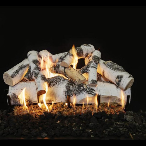 Grand Canyon 42" Quaking Aspen See Through Gas Log Set - Vented