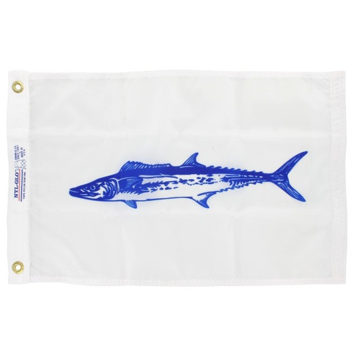 12in x 18in Nylon King Mackerel Flag