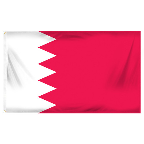 Bahrain Flag 3ft x 5ft Printed Polyester