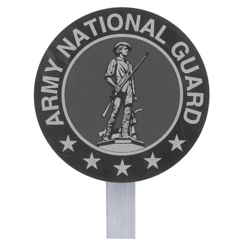 Army National Guard Grave Flag Holder