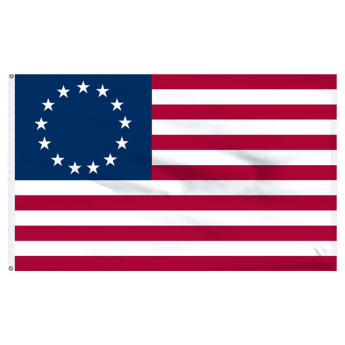 Betsy Ross flag 5ft x 8ft Printed Nylon Flag