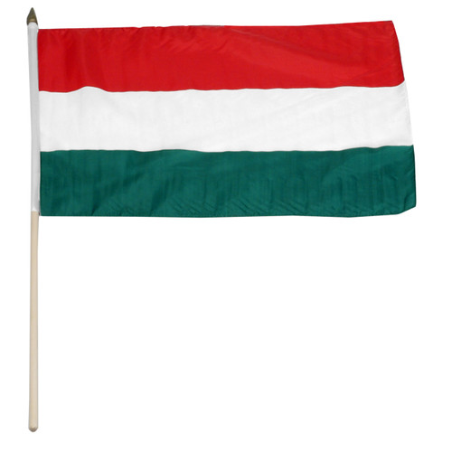Hungary flag 12 x 18 inch