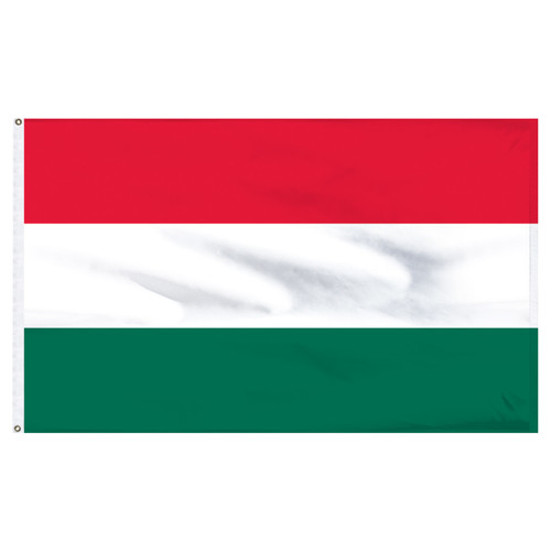 Hungary 6ft x 10ft Nylon Flag