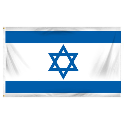 Israel 3ft x 5ft Printed Polyester Flag