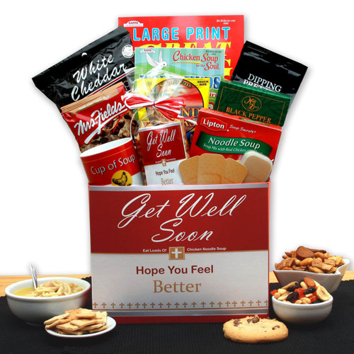 Chicken Noodle Soup Get Well Gift Box