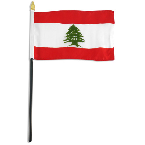 Lebanon flag 4 x 6 inch