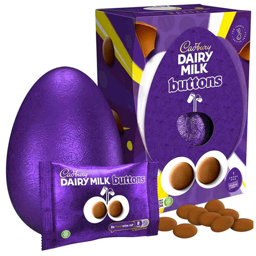 Cadbury Giant Buttons Medium Egg - 6.87oz (195g)