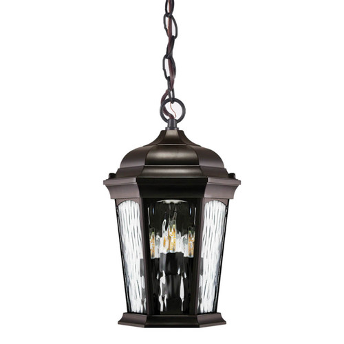 LED Outdoor Flame Hanging Lantern Light - 12.5W - 1300 Lumens - 3000K - Euri Lighting