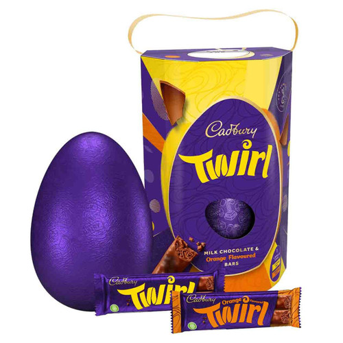 Cadbury Twirl Orange Large Egg - 8.50oz (241g)