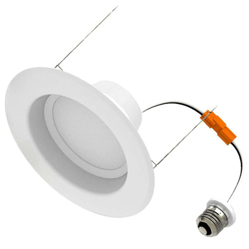 5in./6in. LED Wattage Adjustable & Color Tunable Retrofit Trim Downlight - 8W/10W/14W - 2700K/3000K/3500K/4000K/5000K - Keystone