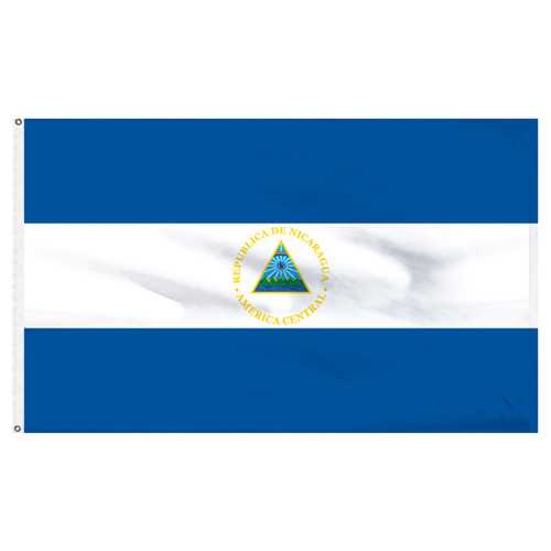3ft x 5ft Nicaragua Nylon Flag