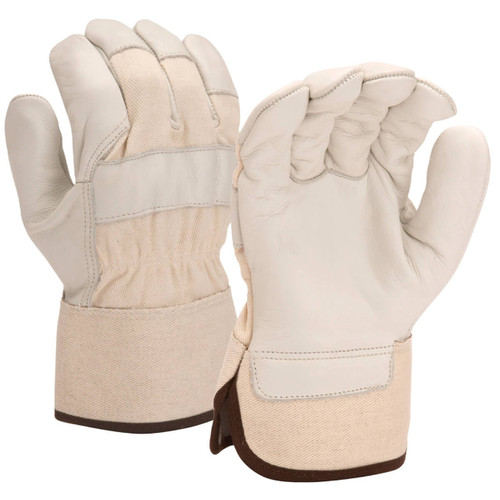 Pyramex GL1003W Premium Grain Cowhide Leather Palm Gloves