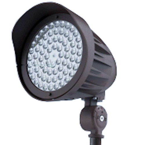 LED Wattage Adjustable & Color Tunable Bullet Flood Light - 15W/20W/25W - 3000K/4000K/5000K - Keystone
