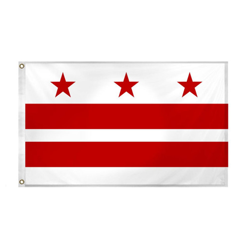 Super Tough Washington DC Outdoor Nylon Flag 3' x 5'