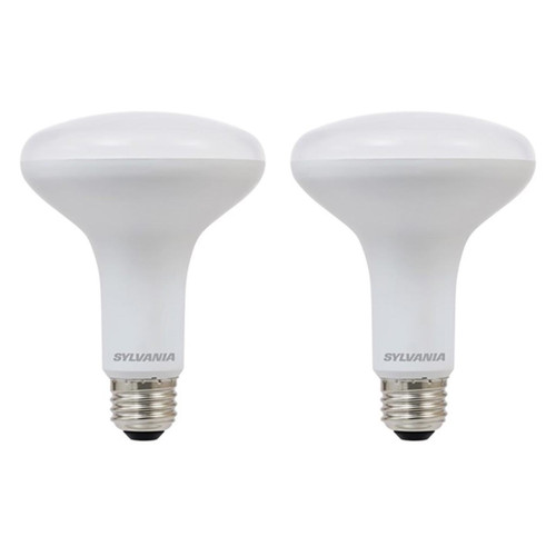2-Pack LED BR30 Bulbs - 650 Lumens - Sylvania
