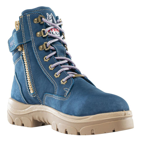 Steel Blue Ladies Southern Cross EH Steel Toe Boots - 812861W-BLU