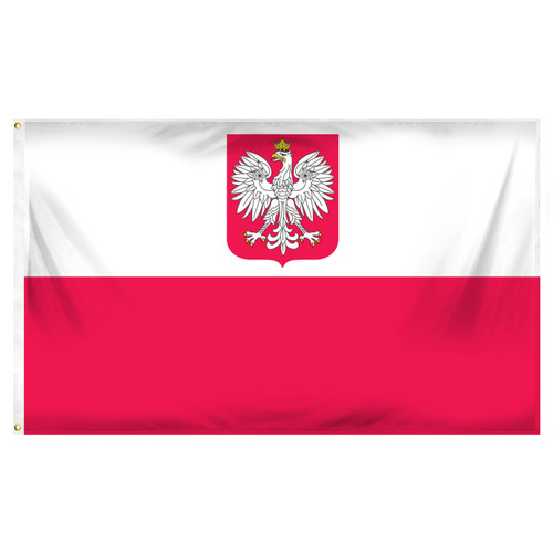 Poland State 3ft x 5ft Printed Polyester Flag