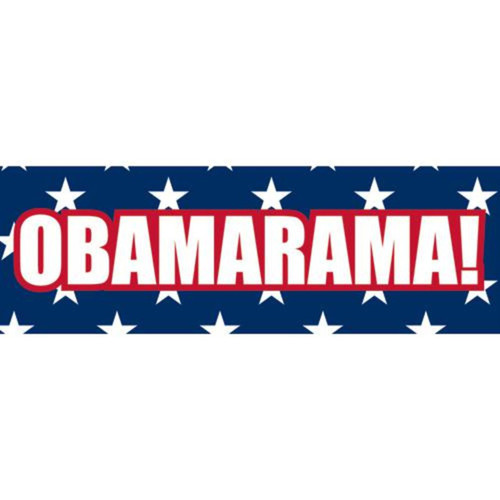 Barack Obama Bumper Sticker - Obamarama