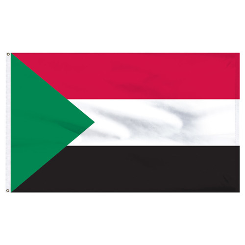 Sudan 4' x 6' Nylon Flag